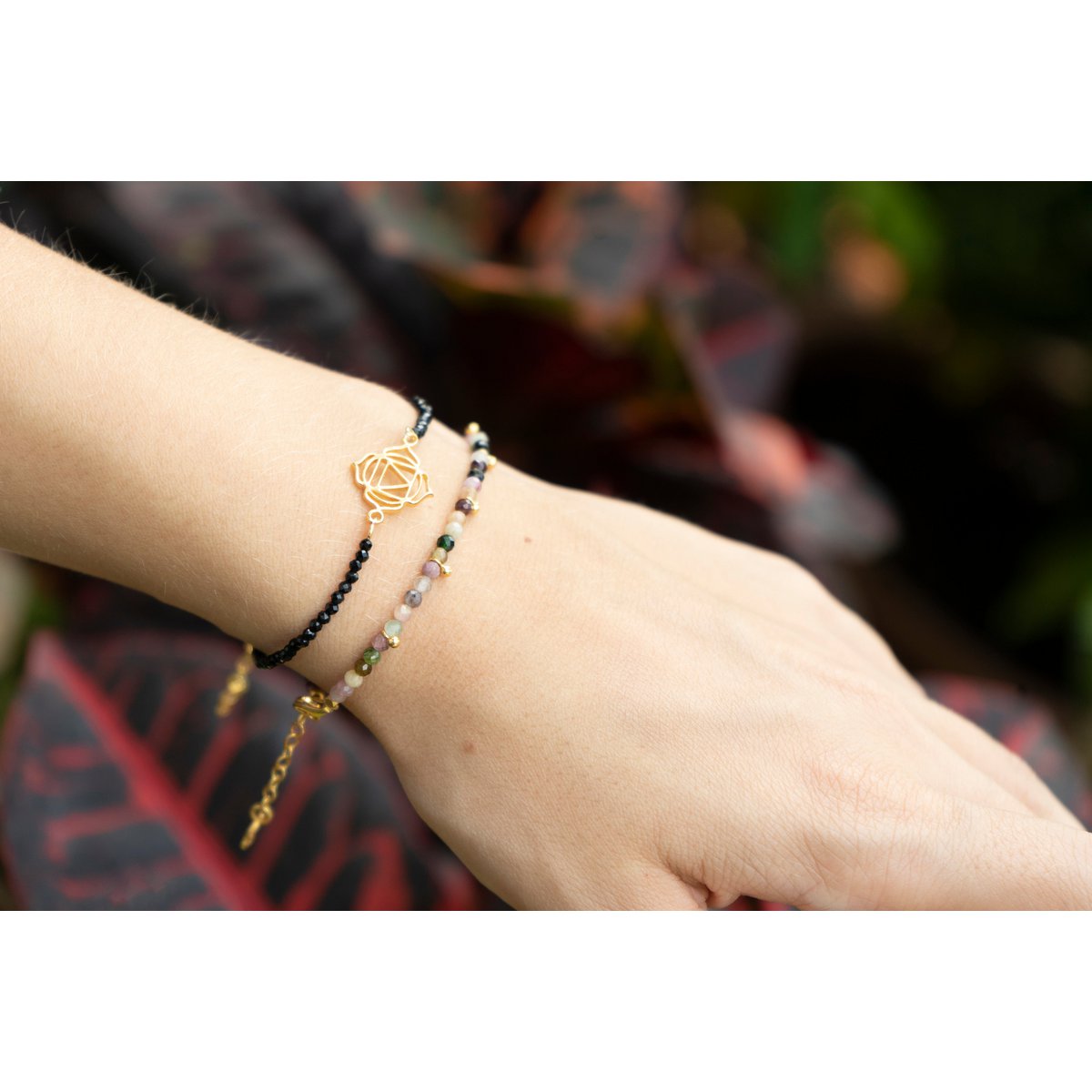 ROOT CHAKRA BRACELET - GOLD