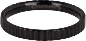 Ring R360 BLACK 'Serrated Steel'