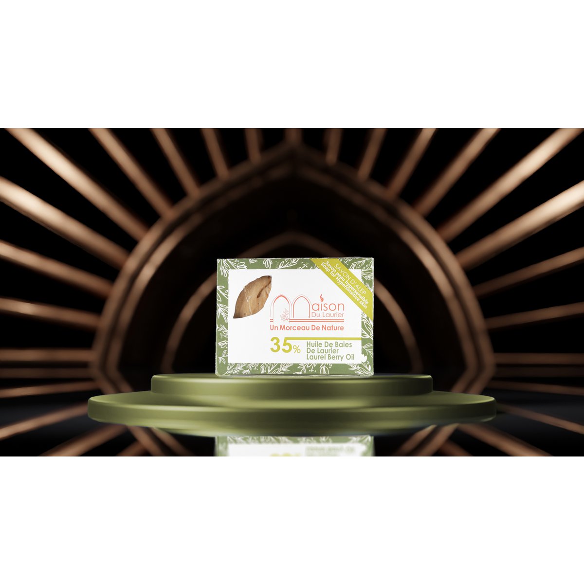 Aleppo Soap 200gr-35% Laurel Bay Oil