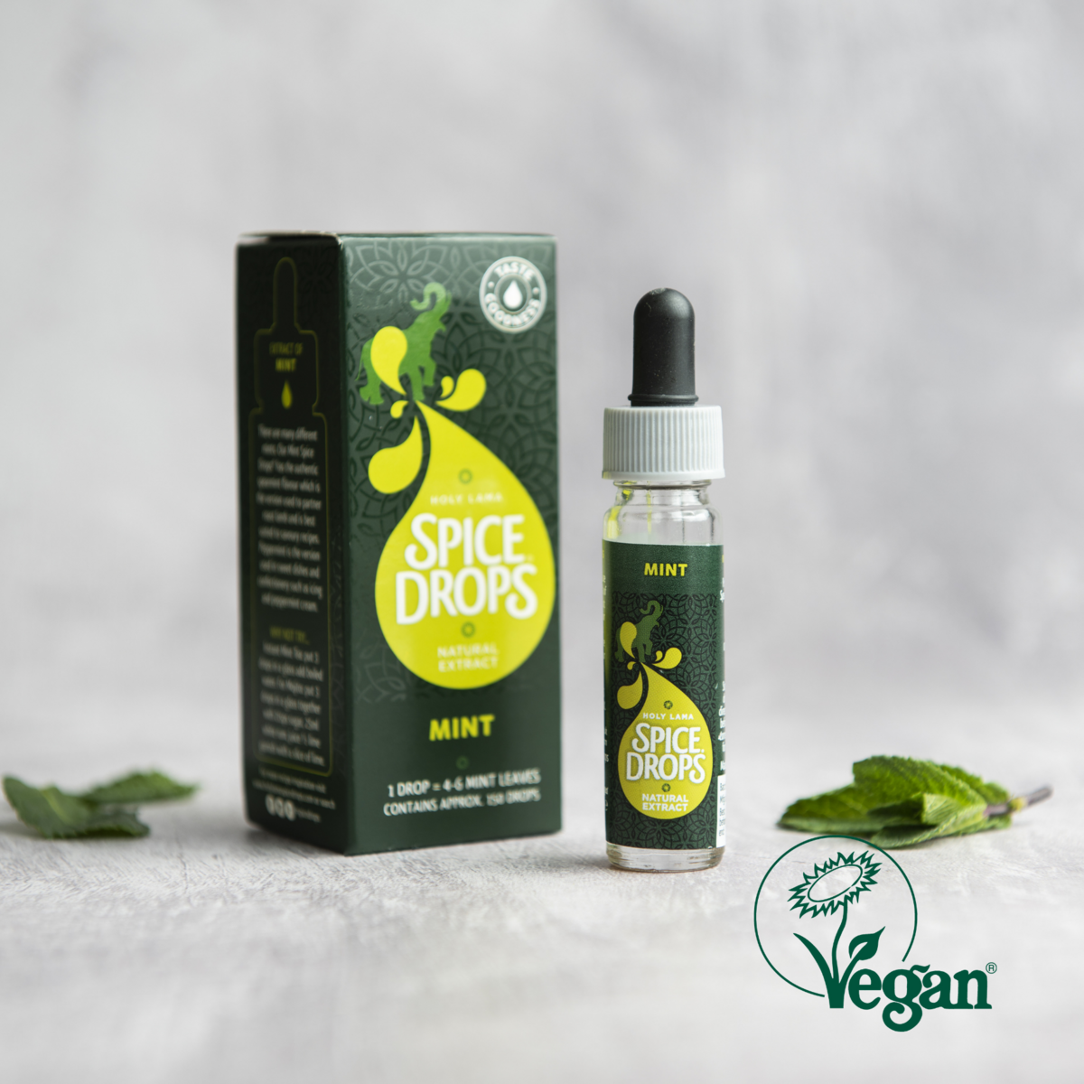 Estratto naturale di menta, gocce di spezie, pluripremiato, vegano