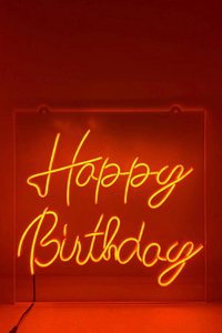 Happy Birthday Neon Light