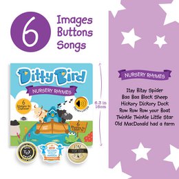 Ditty Bird Baby Sound Buch: Kinderreime