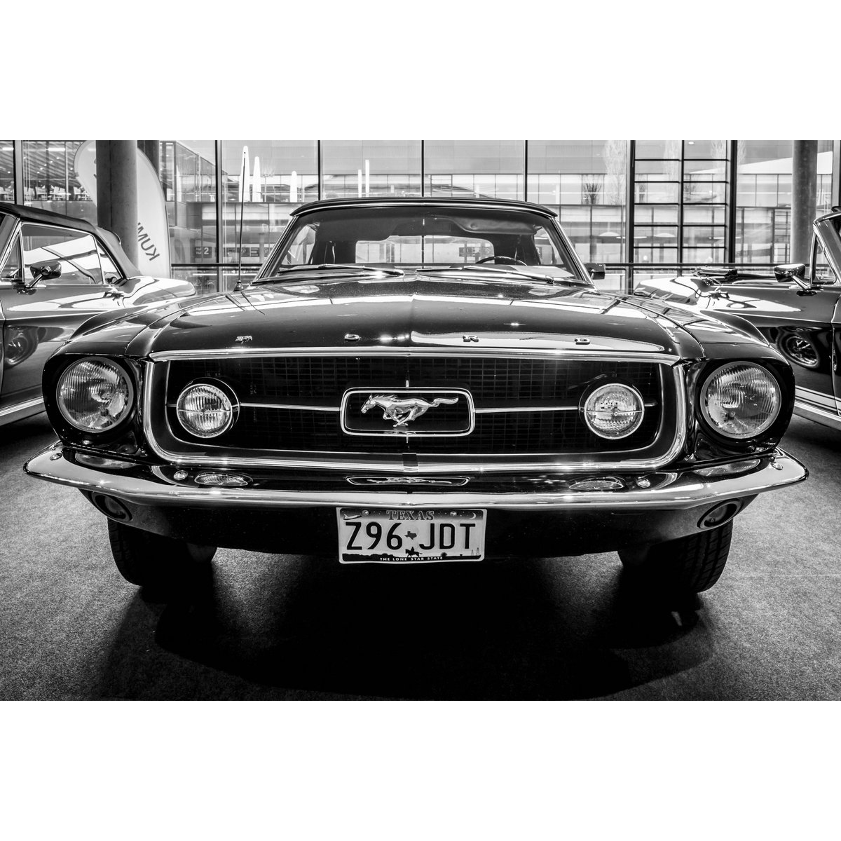 AFFICHE FORD MUSTANG 89'