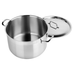 Acero para olla con tapa anett 26 cm, 8.2 l
