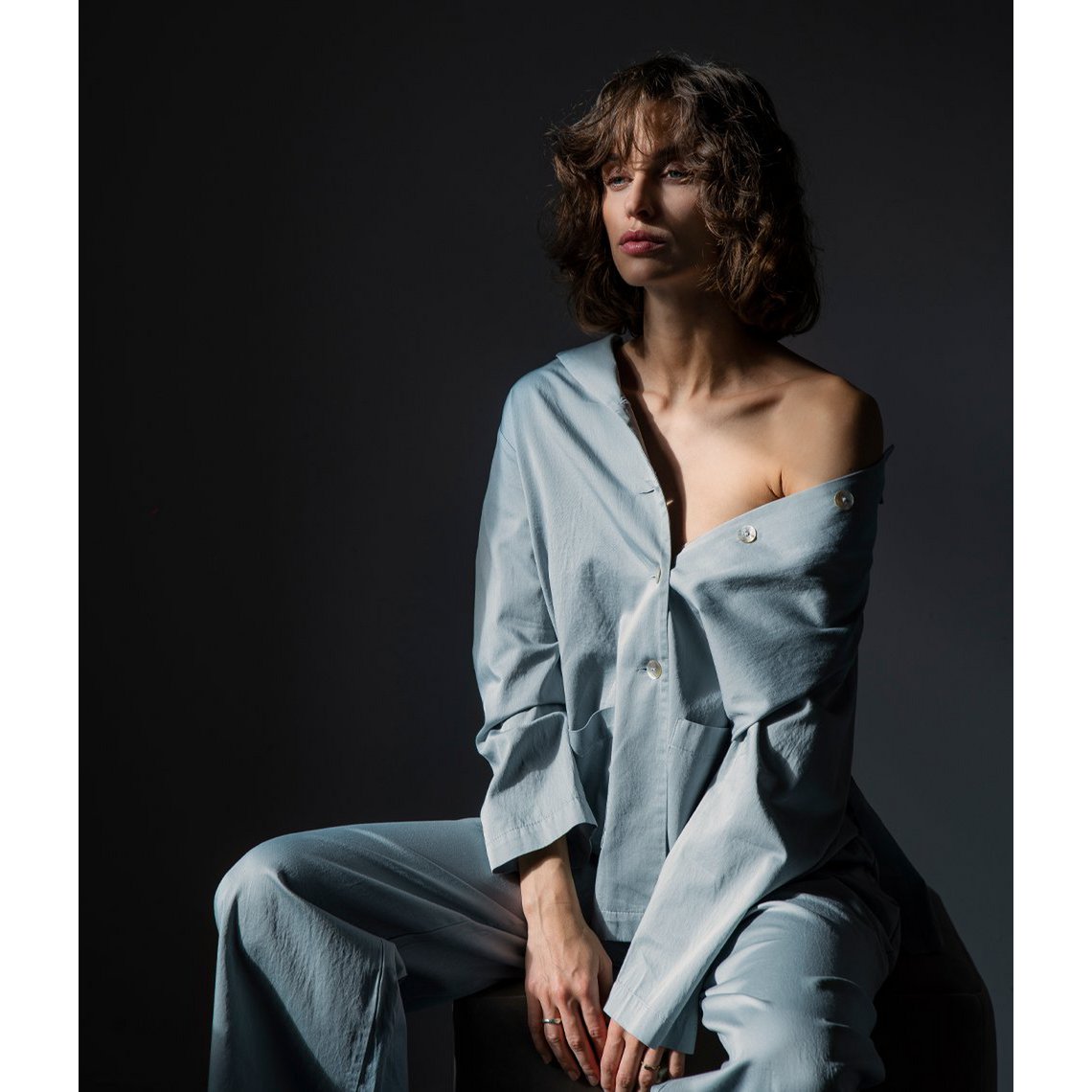 Pižama: marškiniai + kelnės Dream Touch Grey