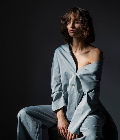 Pižama: marškiniai + kelnės Dream Touch Grey