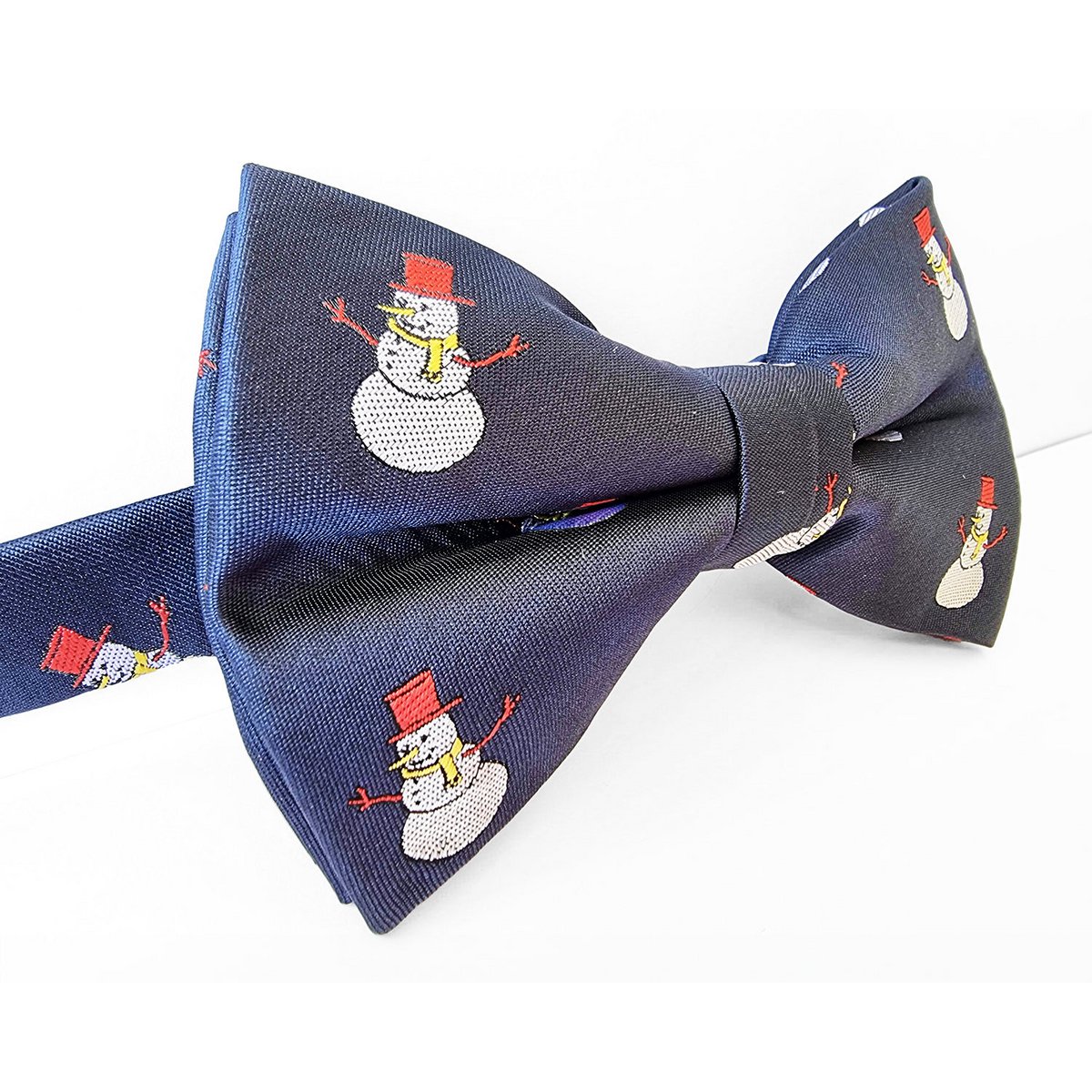 Bowtie - Blue with snowman