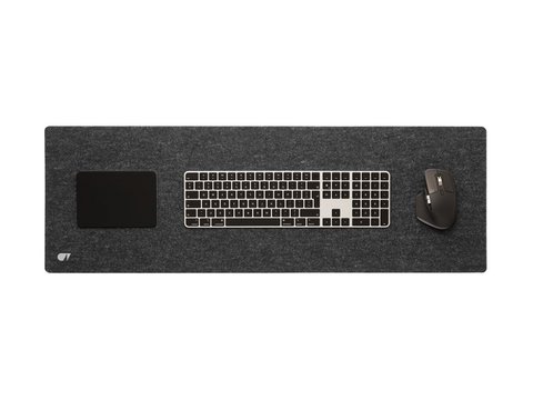 Felt & Cork Desk Mat - Anthracite