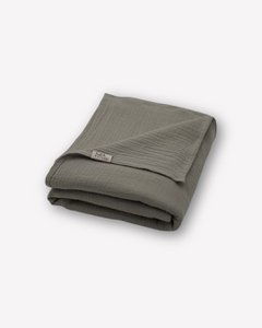 Muslin summer blanket “Josephin” • Anthracite