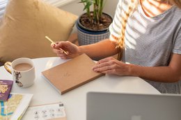 Stitch Travel Notebook Navy