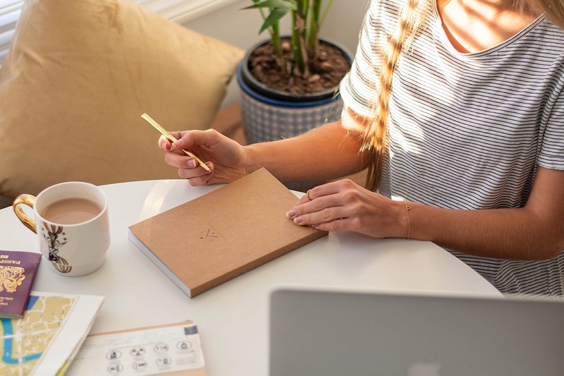 Stitch Travel Notebook Navy