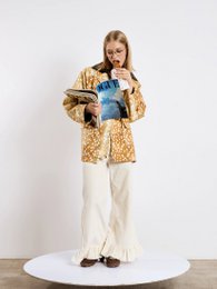 Tender White Corduroy Pants