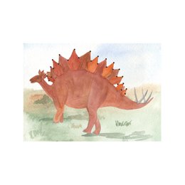 Bastelset Prick-Stick 'Dinos' Prickeln + Sticken