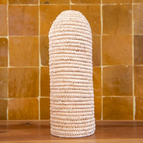 🧺 handgewebten Weidenflaschenhalter - rustikal und elegant