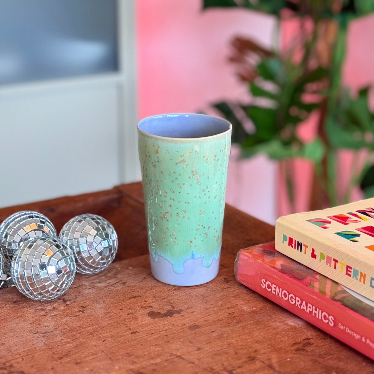 Latte Cup -Minted Lilac