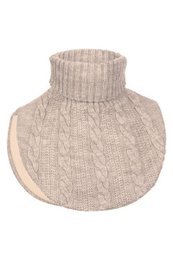 LAURA turtleneck - 100% merino wool - taupe