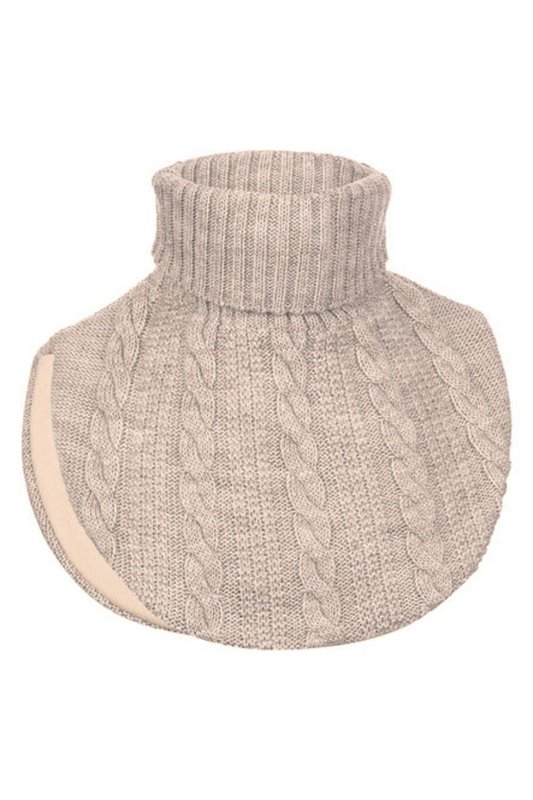 LAURA turtleneck - 100% merino wool - taupe