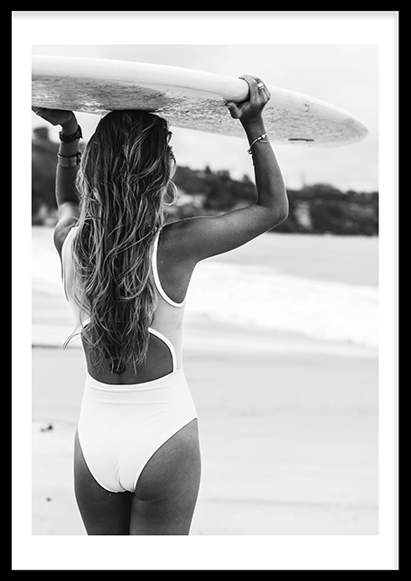 Chica surfista