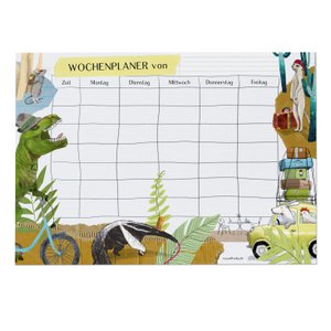 Weekly Planner - T-Rex
