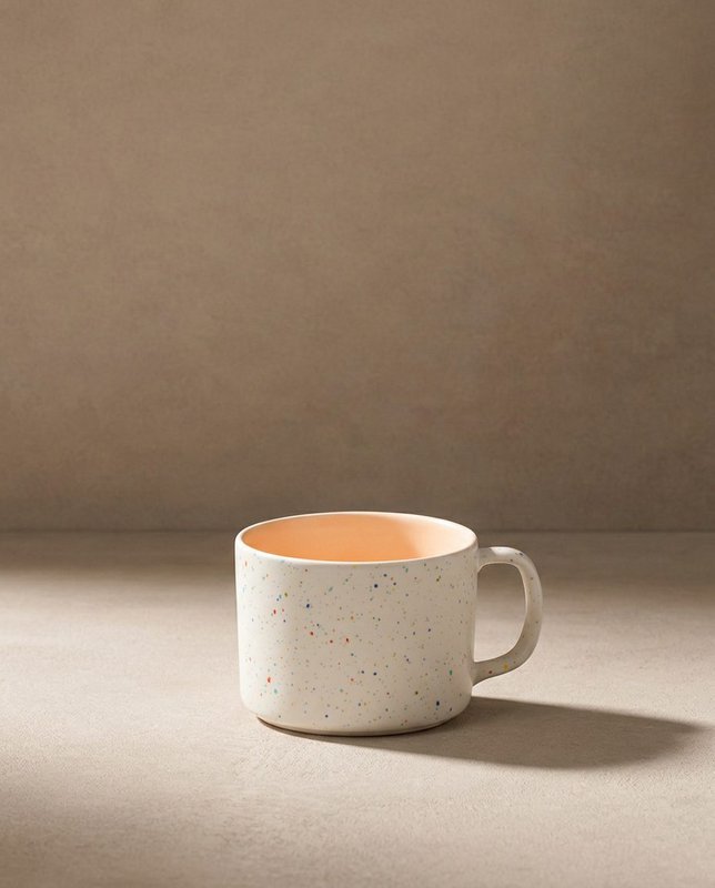 Breeze Party In/Out Stoneware Duo Set Mug 450ml Orange