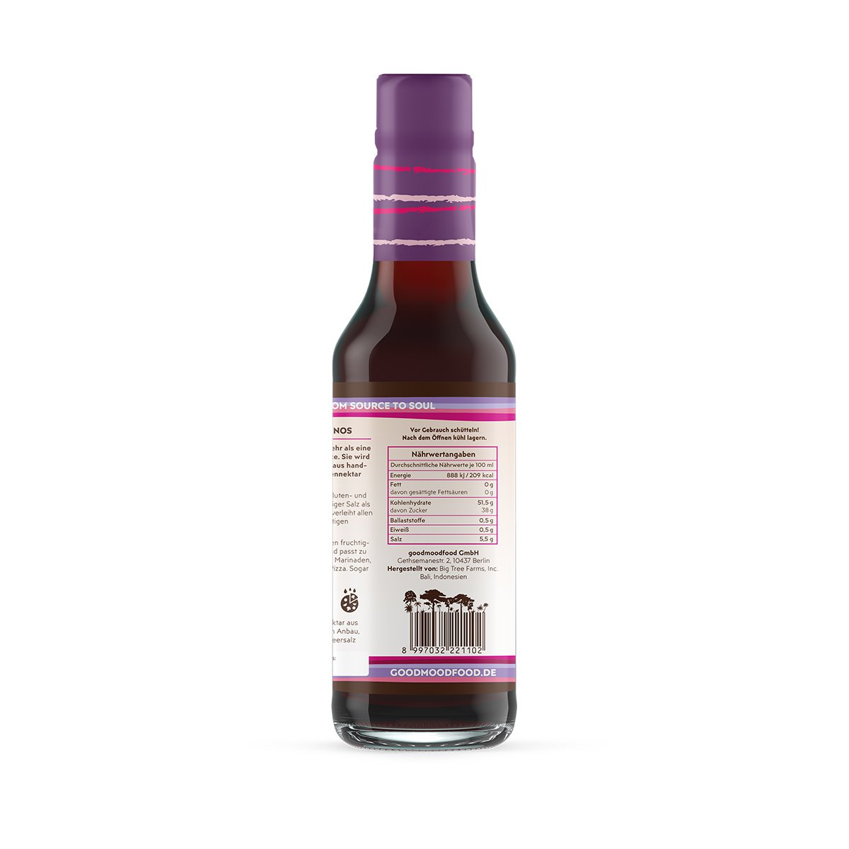 BIOLOGISCHE COCO AMINOS KRUIDSAUS 500ml glutenvrij | histamine vrij