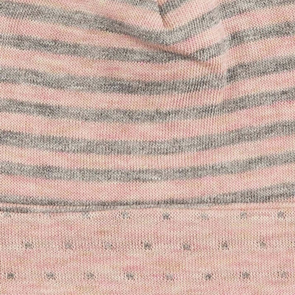 Bonnet bébé biologique OrganicEra, Rose