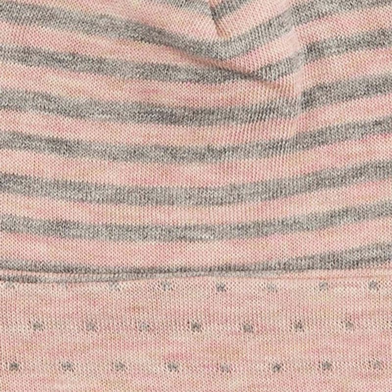 Bonnet bébé biologique OrganicEra, Rose