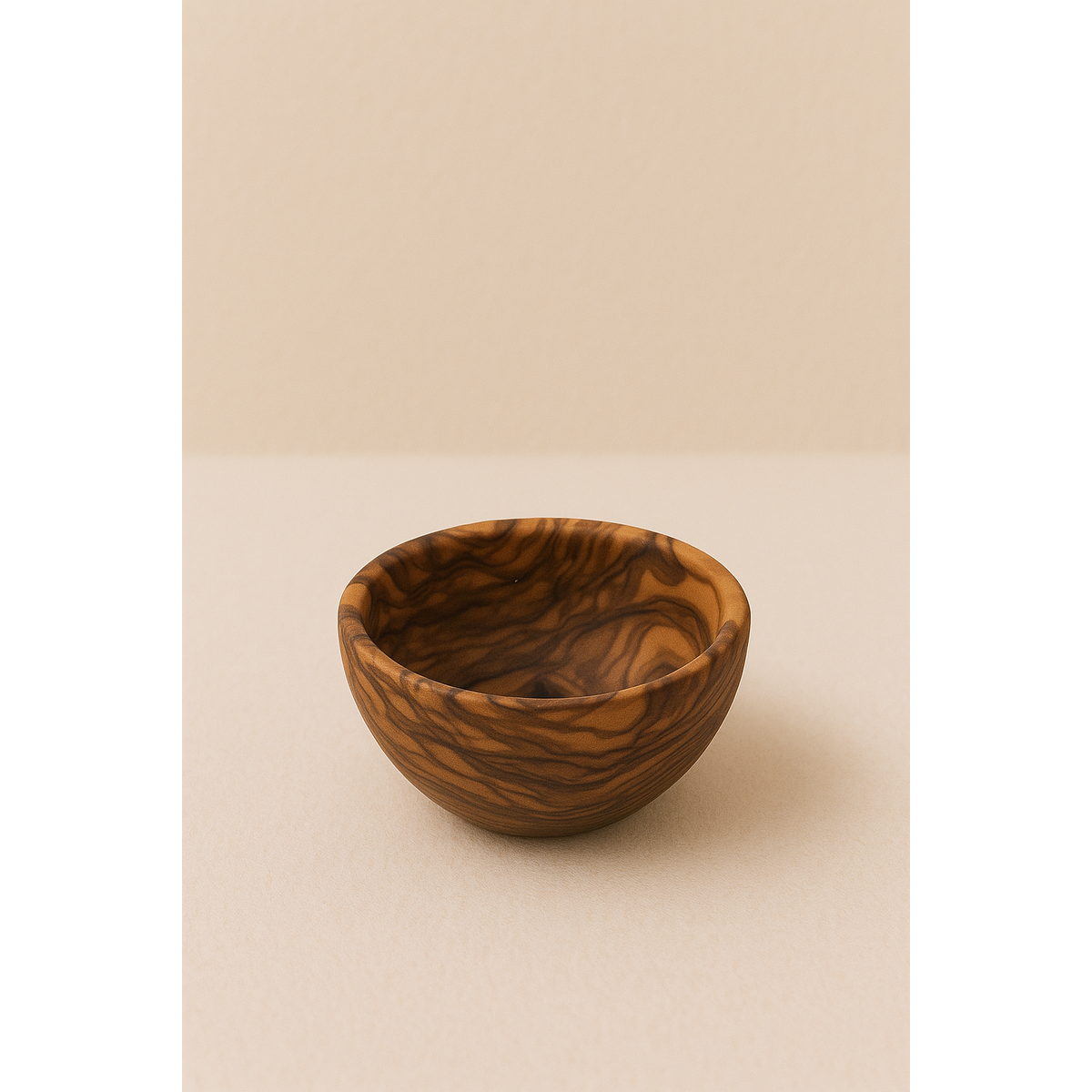 Pinchschale aus Olivenholz