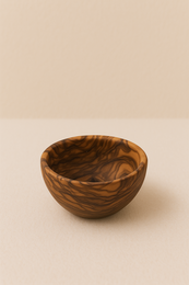 Pinchschale aus Olivenholz