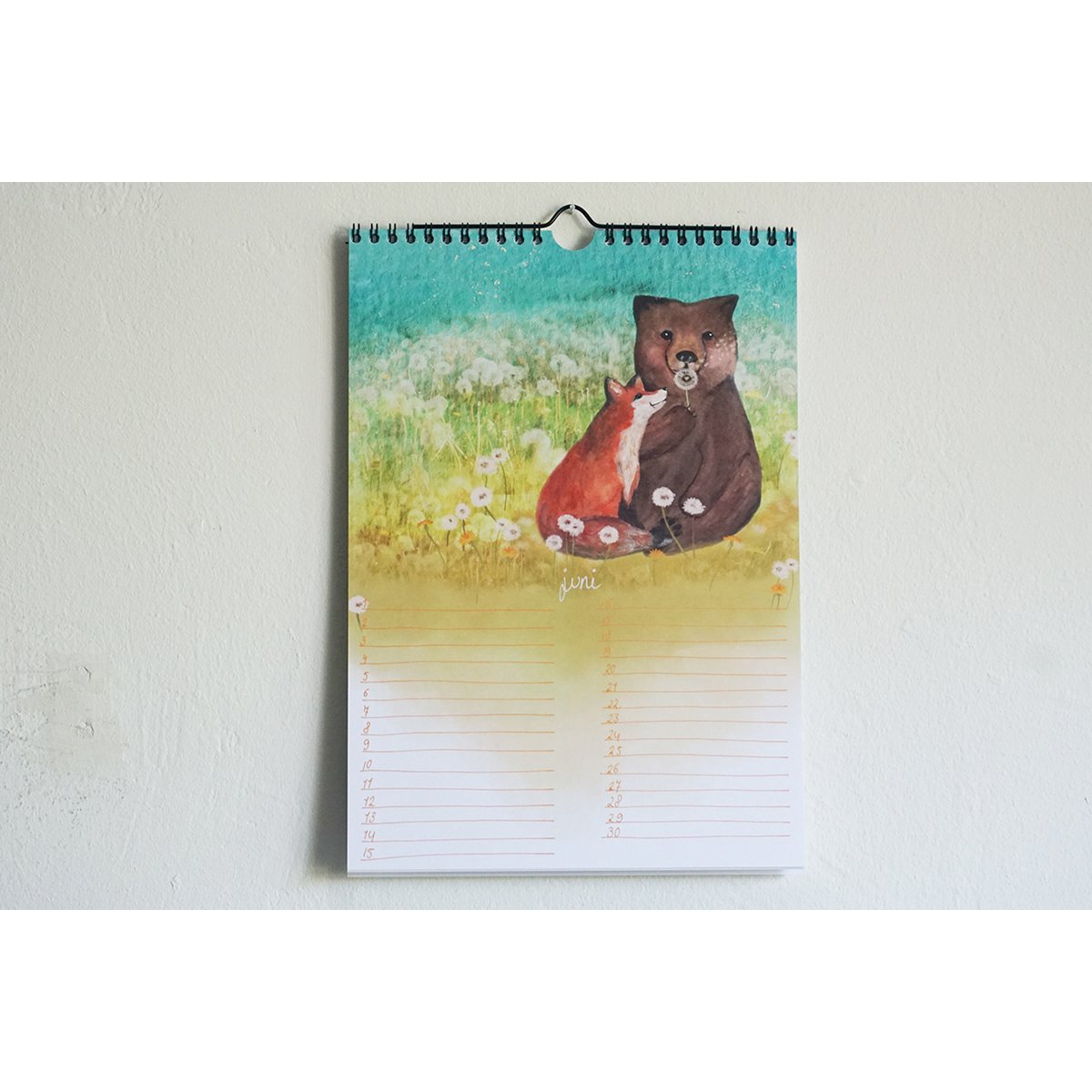 Calendar Forest animals