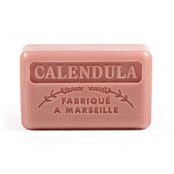 5x Savon de Marseille Calendula Zeep – Handgemaakt & Verrijkt met Biologische Shea Butter – Ideaal voor Droge en Kwetsbare Huid – 4 oz