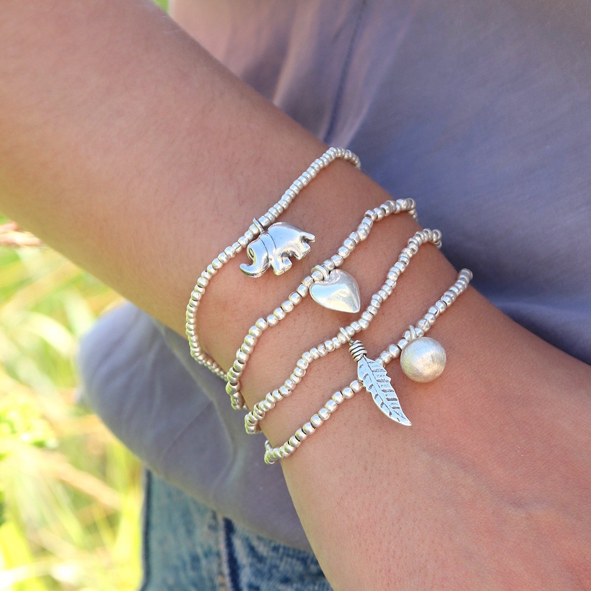 Silber Kosmos Armband