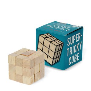 Holzwürfel -Puzzle