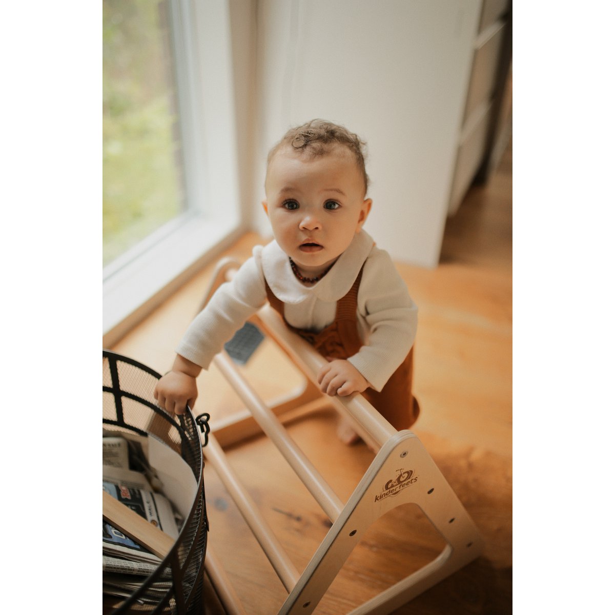 Kinderfeets Trætrekant / Trekant-klatrestativ / Klatretrekant - Lille