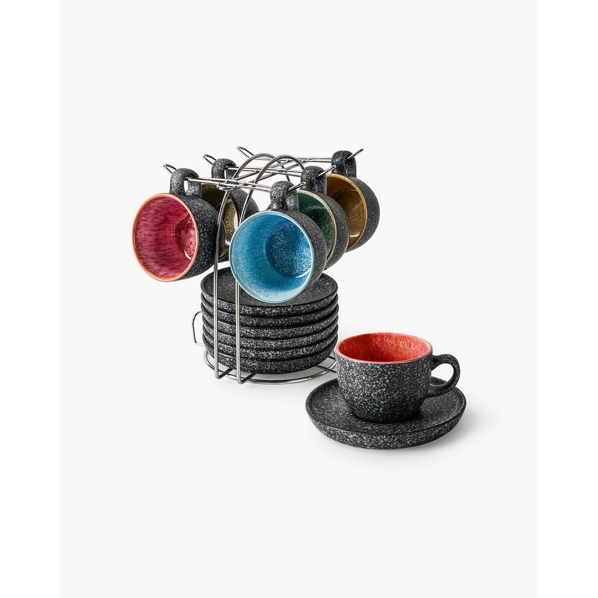 Espressotassen Las Palmitas 6er Set 80 ml