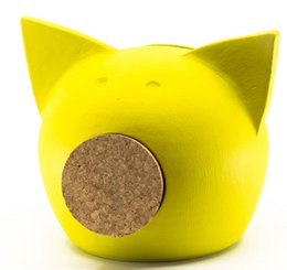 Handgefertigtes Tafel-Sparschwein aus Keramik – The Chalk Collection