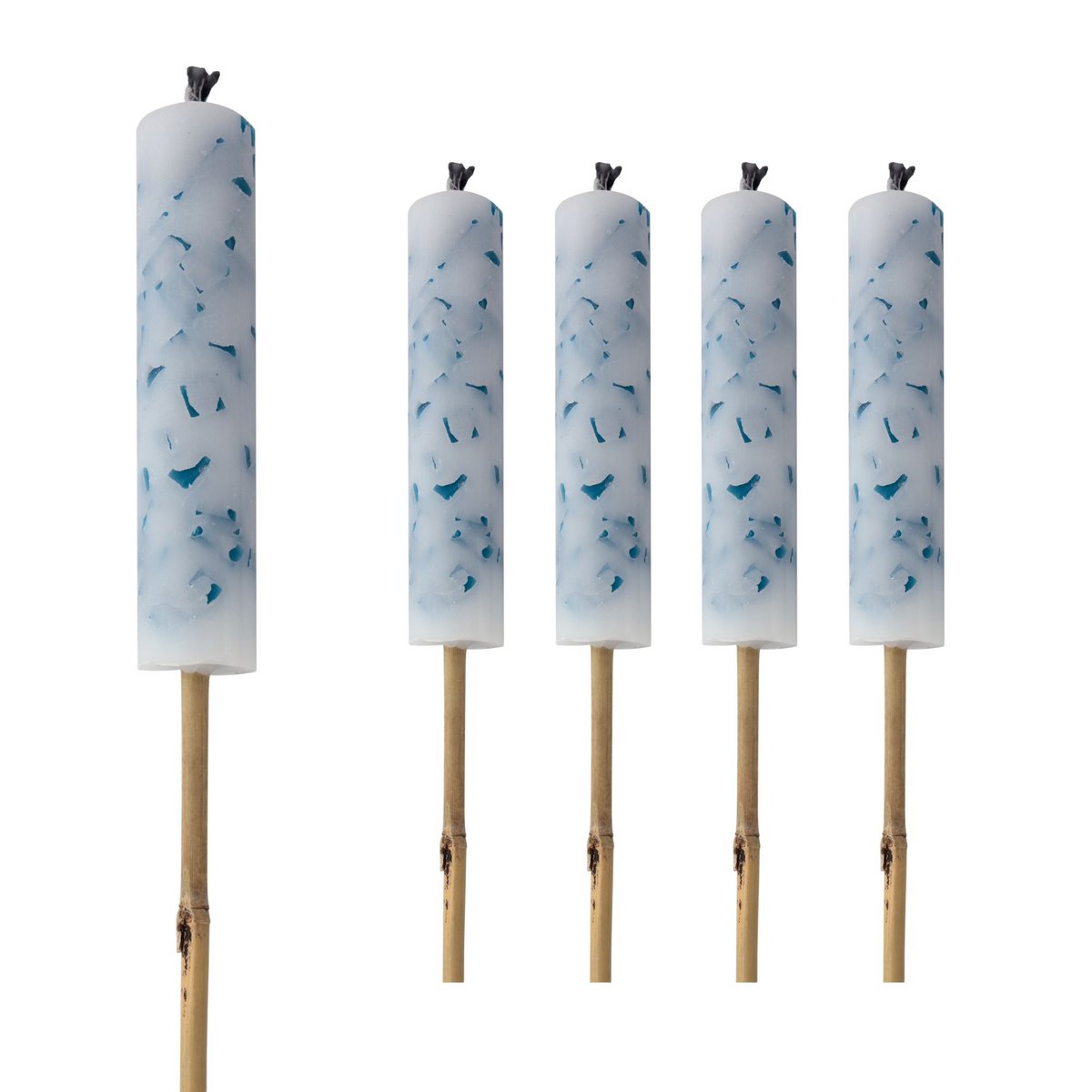 Nordlichter Konfetti Gartenfackel XL für draußen