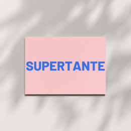 Pocztówka - super ciocia