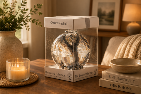 10cm Spirit Ball - Doop - Pastelzilver