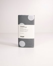 Handtuchspitzen Holzkohlegrau