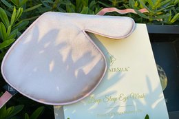 Precious Pink Silk Sleep Mask