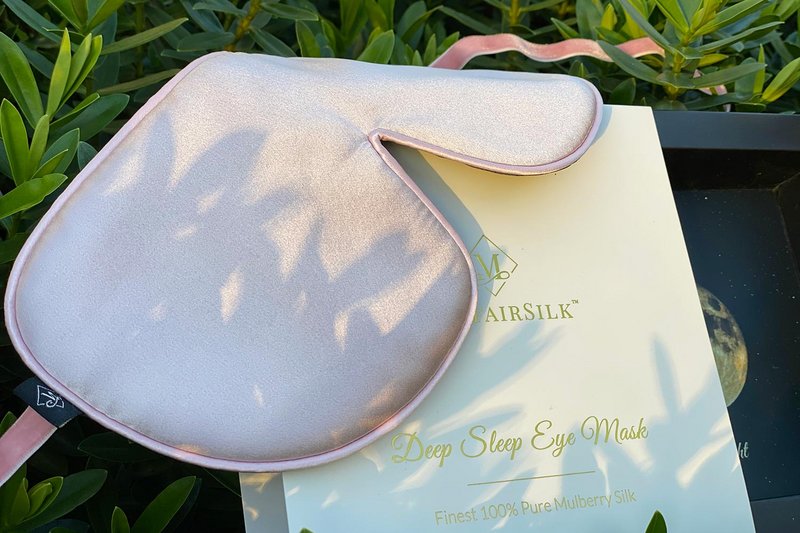 Precious Pink Silk Sleep Mask