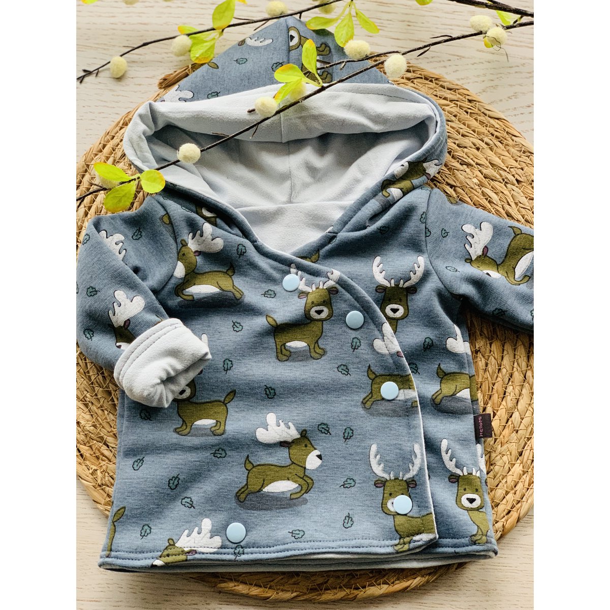 Veste d'hiver prématurée "cerf"