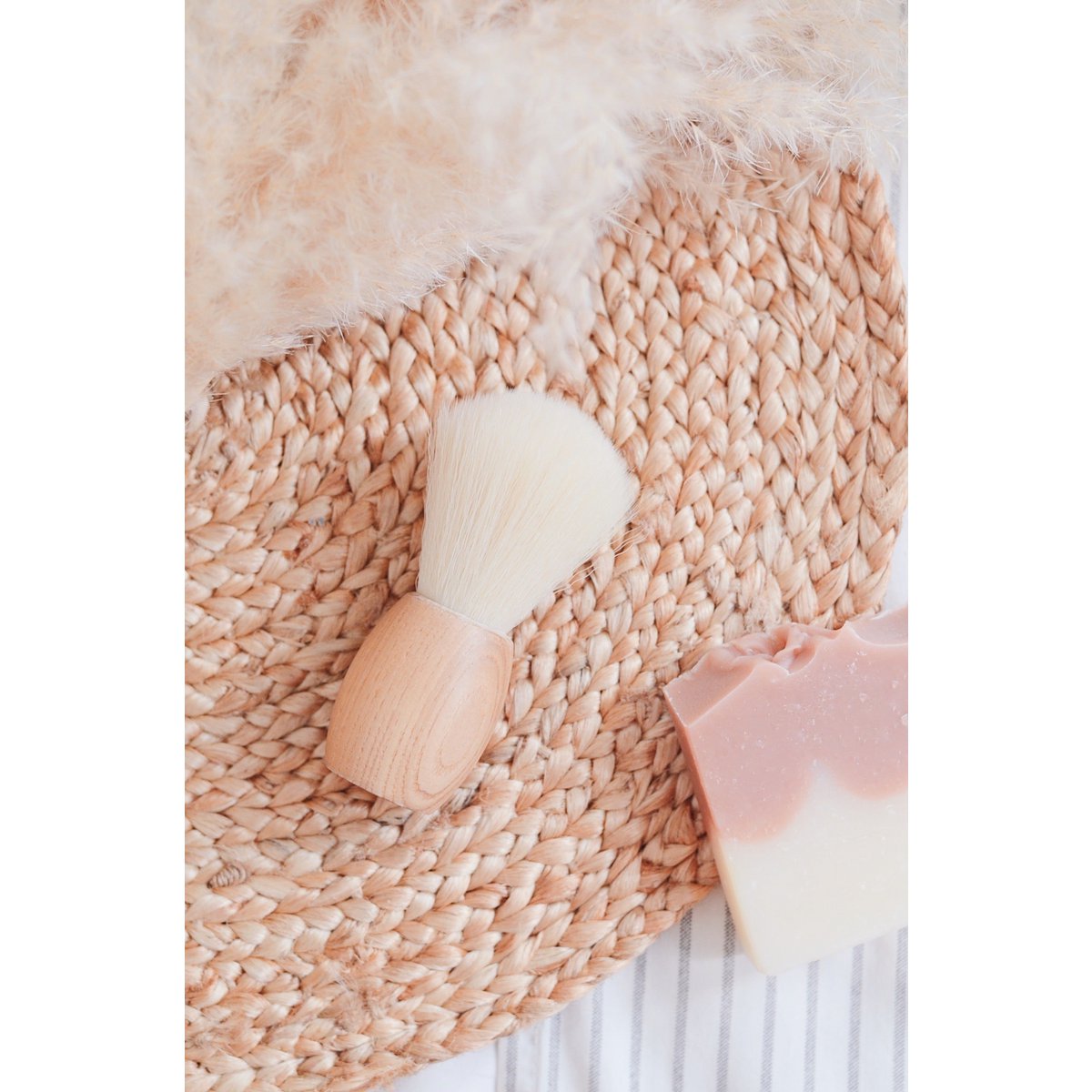 Blaireau de rasage vegan