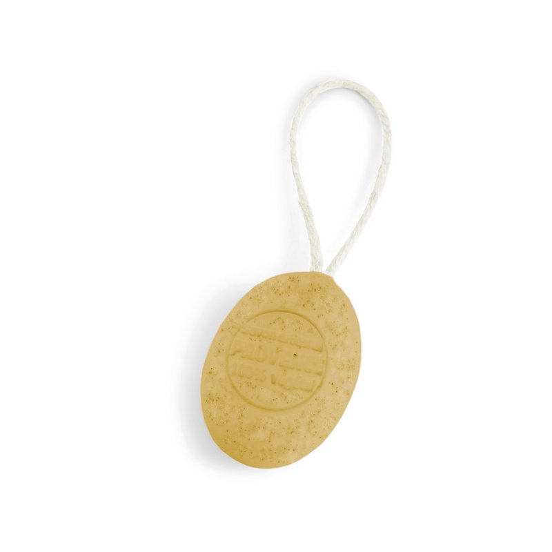 Yuzu rope soap, Ginger with lemon peel exfoliant 200g