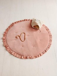 Mata Soft Velvet z Falbanką „Apricot”