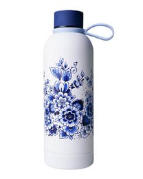 Water bottle Delft Blue