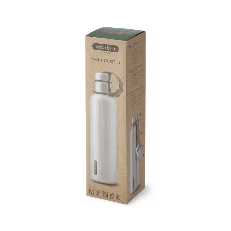 Grande bouteille d'eau isotherme Black+Blum - Isoleerfles - 0,75 L