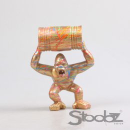 Gorilla M/Olievat Stoobz 4 ass z/w/z/g Spray 21 cm