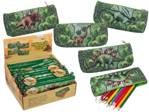 Plastikbeutel mit Reißverschluss, Dinosaurier,